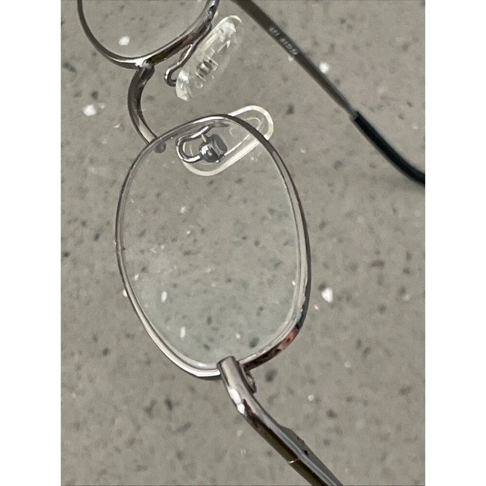 Eurosteel 78 Flex Shiny Gunmetal Eyeglasses Frames ONLY 42-19-125 Full Rim